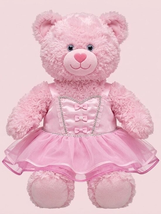 Build-A-Bear Other - NWT‎ Build-A-Bear Pink Ballerina Heart Teddy Bear